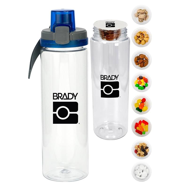 Locking Lid 24 oz. Snack Bottle