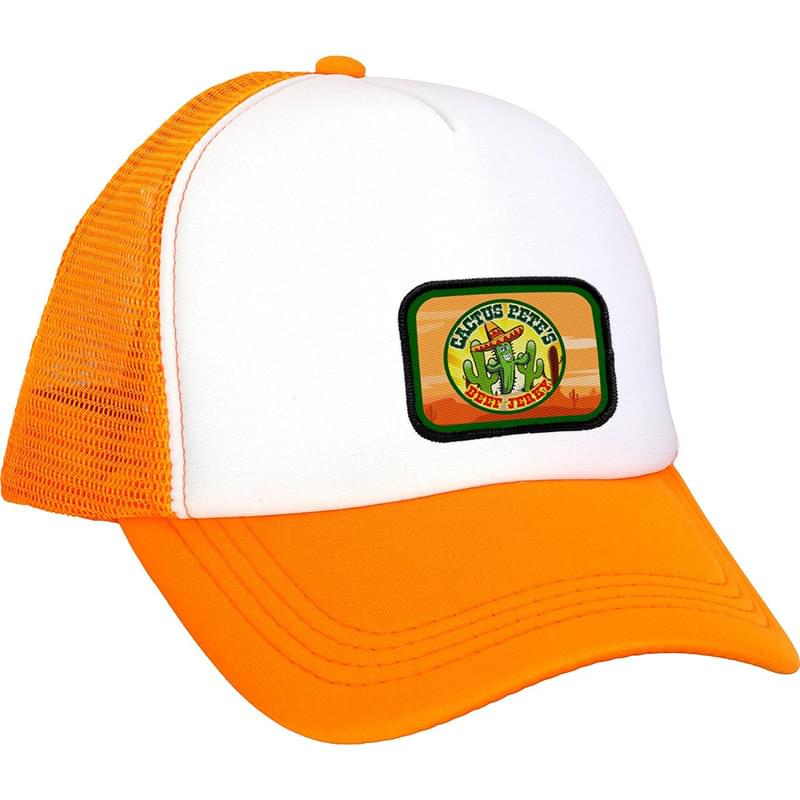 Foam Embroidered Emblem Trucker Hat