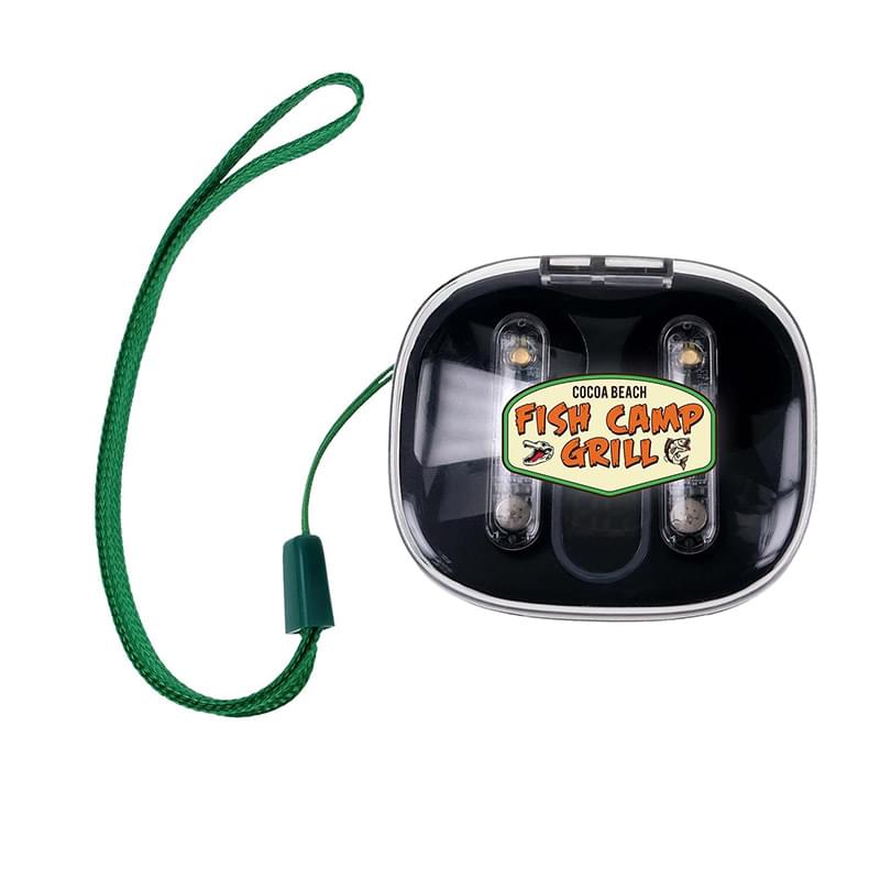 Light Up Display Lanyard Bluetooth Ear Buds