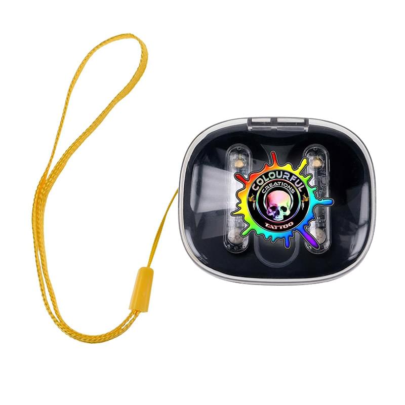 Light Up Display Lanyard Bluetooth Ear Buds