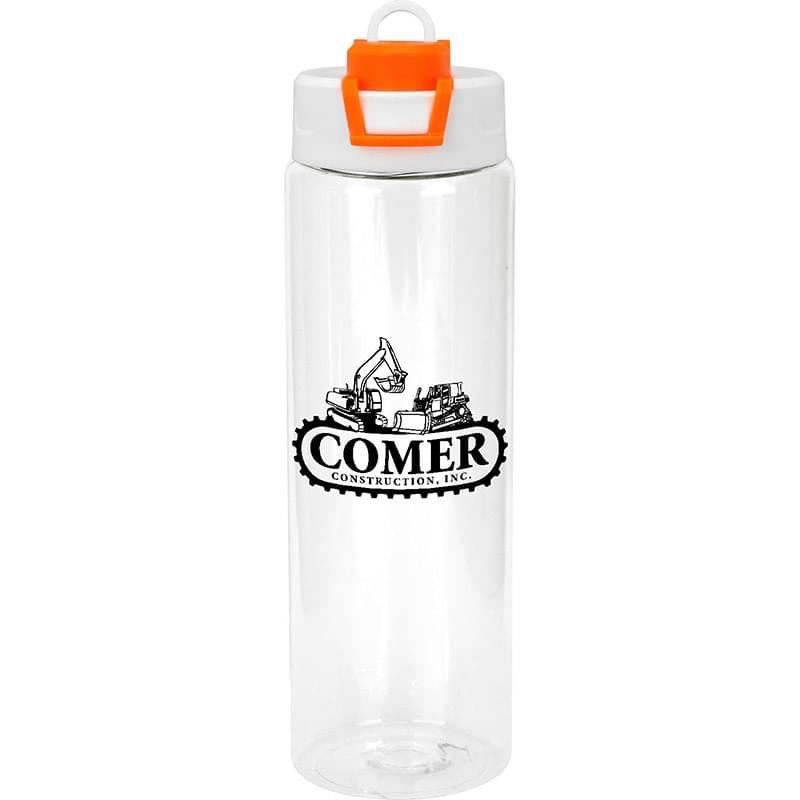 Two Tone Pop Up 24 Oz.  Recycled Bottle