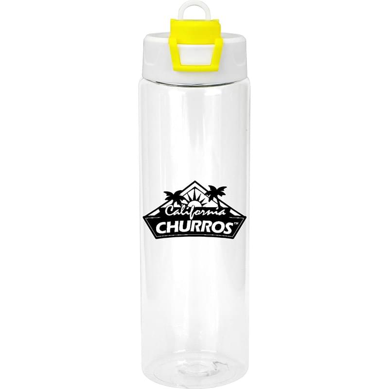 Two Tone Pop Up 24 Oz.  Recycled Bottle