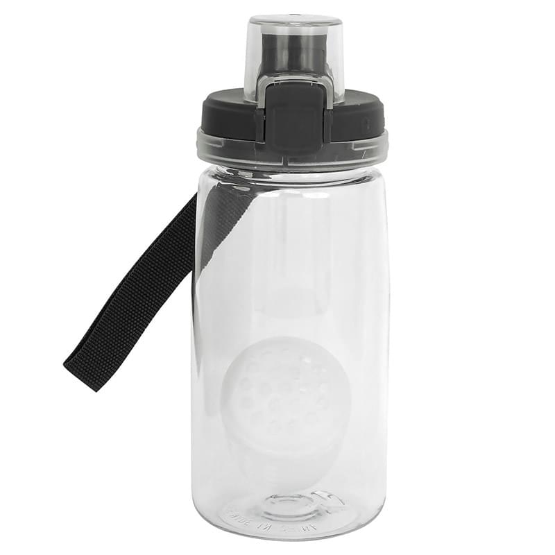 Locking Lid 18 oz. Recycled Bottle with Floating Infuser