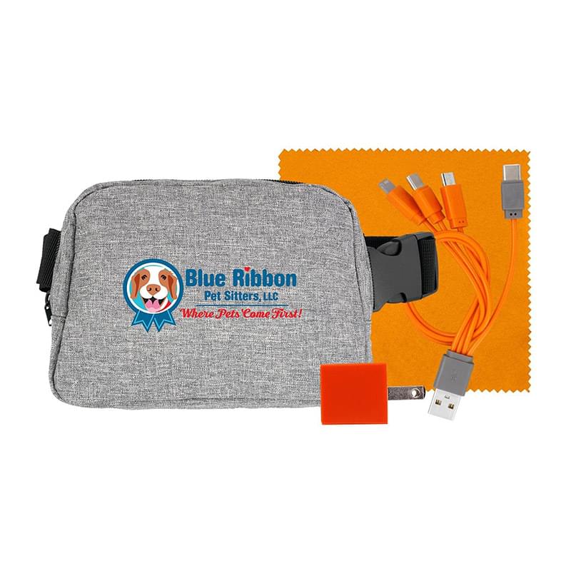 Charge & Clean Recycled Fanny Pack Kit