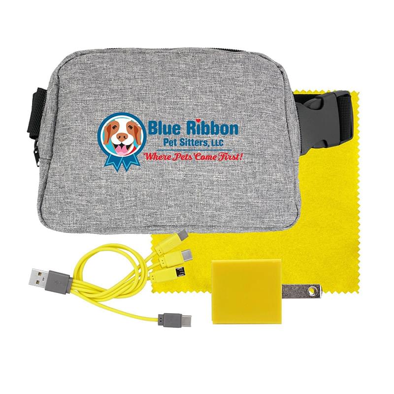 Charge & Clean Recycled Fanny Pack Kit