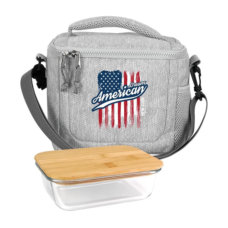 Adventure Cooler Bamboo Lunch Set