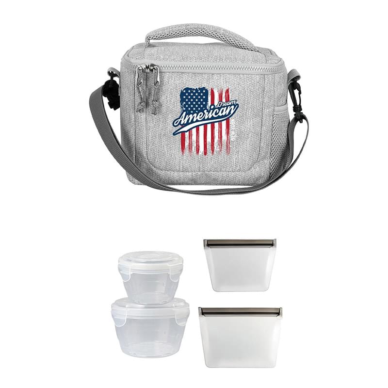 Adventure Cooler Nested Bagged Lunch Set