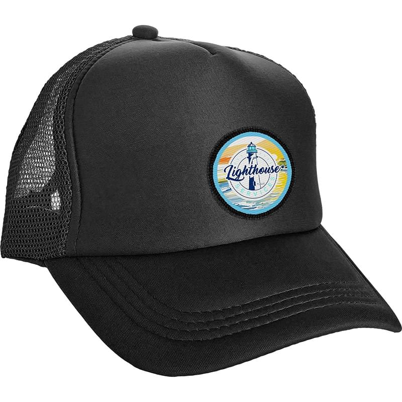 Colorful Foam Embroidered Emblem Trucker Hat