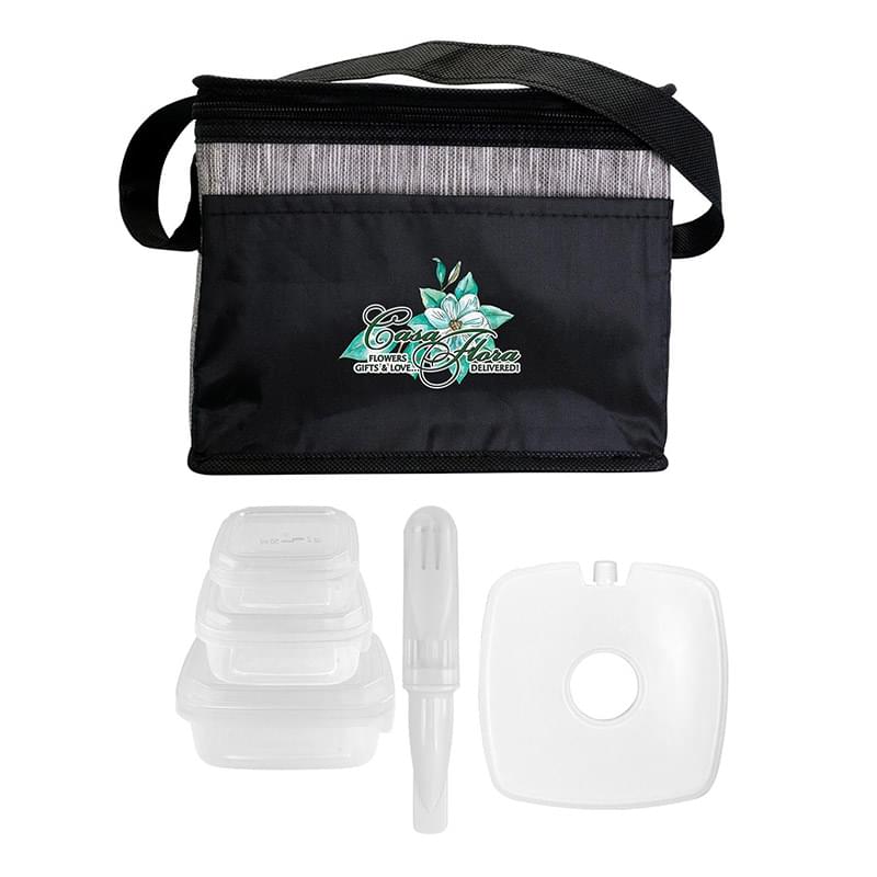 Black Graph Chilled Lunch Set