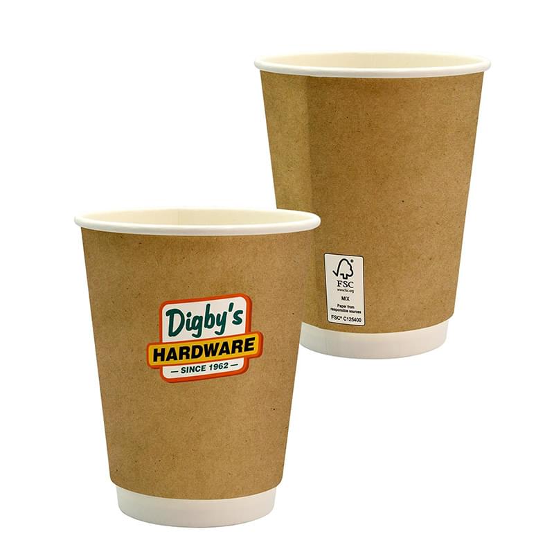 12 oz. Full Color Dusky Paper Cup