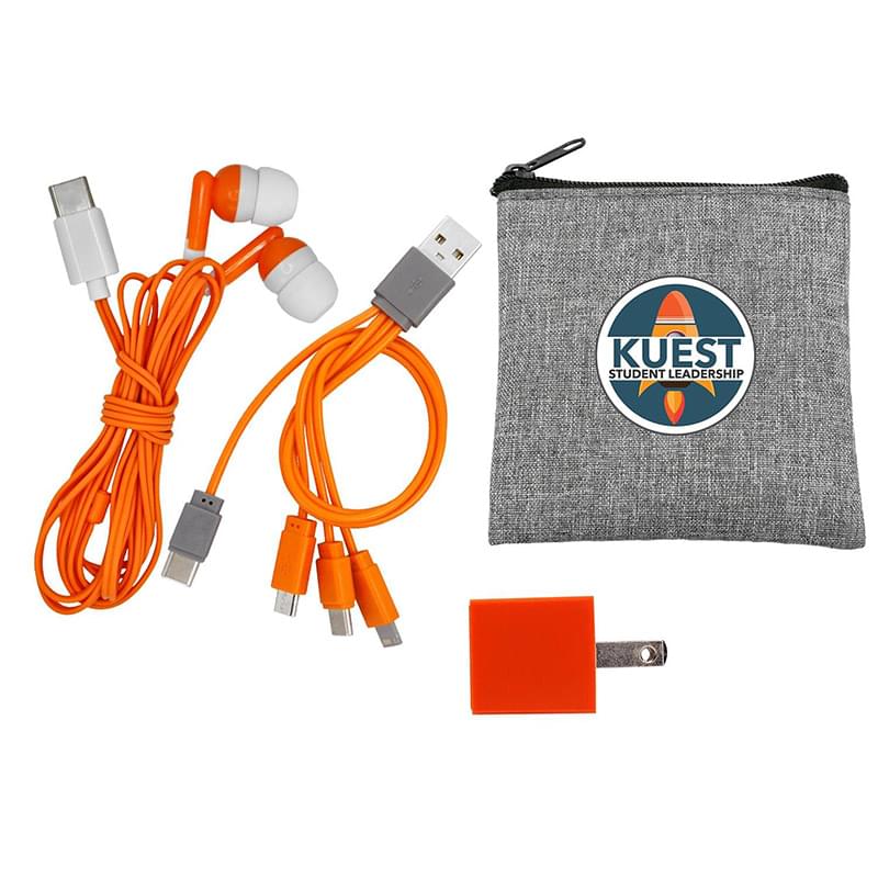 Recycled Colorful Type C Tech Set