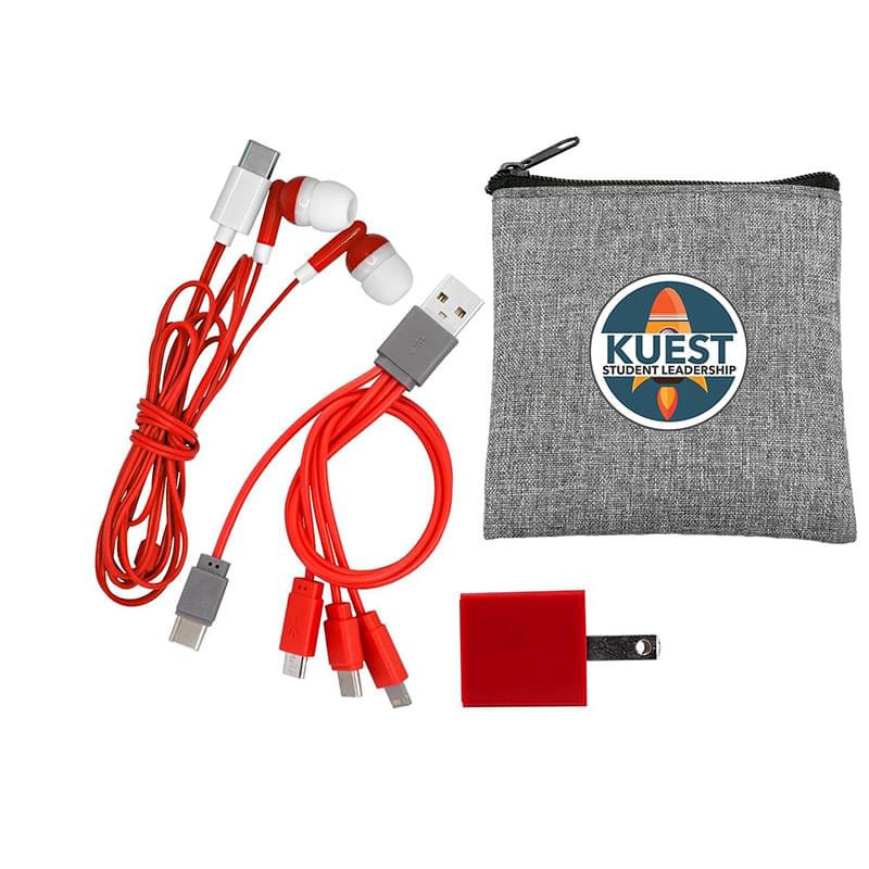 Recycled Colorful Type C Tech Set