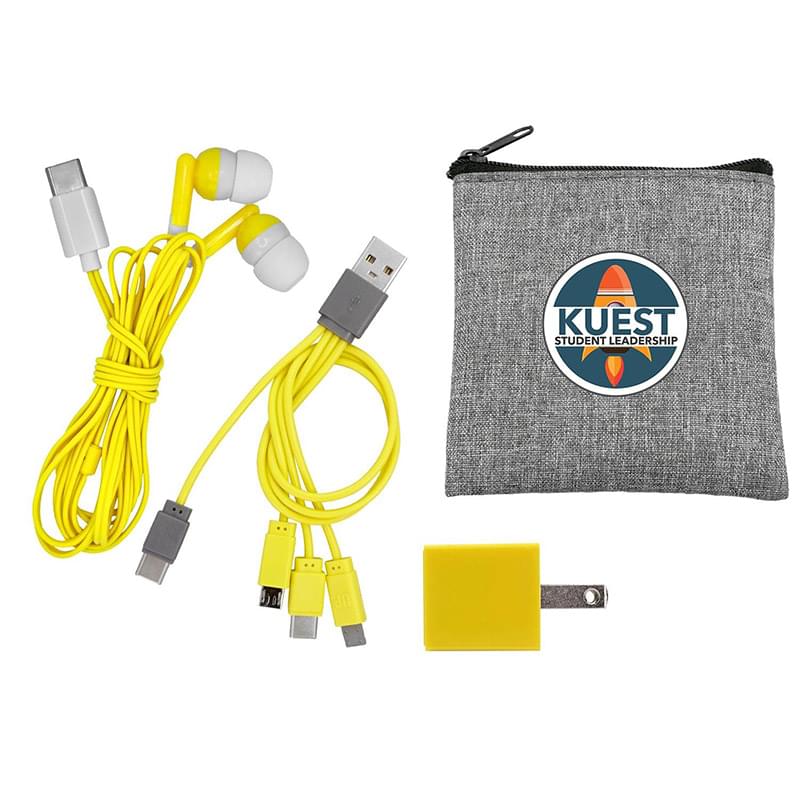 Recycled Colorful Type C Tech Set