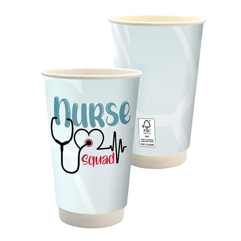16 oz. Healthcare Full Color Paper Cup
