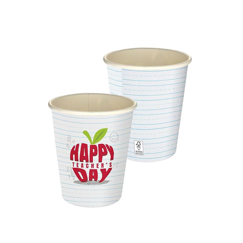 5 oz. Teacher Full Color Paper Cup