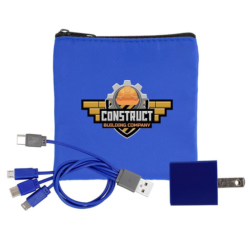 Colorful RPET Wall & Cable Set