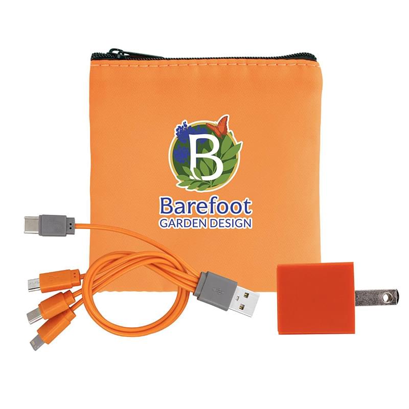 Colorful RPET Wall & Cable Set