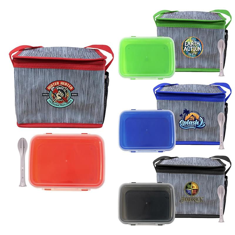 Clip Top & Utensils Cooler Set
