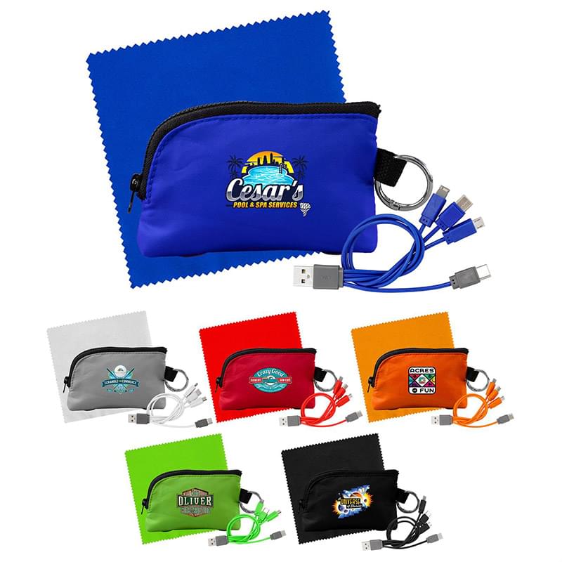 Zip Around Cable & Cloth Set
