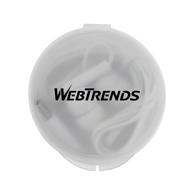 Round Type C Ear Bud Case