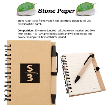 Eco Stone Notebook