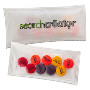 1/2 oz. 4 Color Bag of Printed Candy T Fill