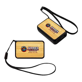 UL 1000mAh NanoCharge Bamboo Power Bank