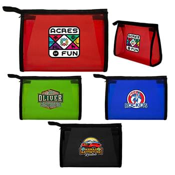 Recycled Mesh Toiletry Bag