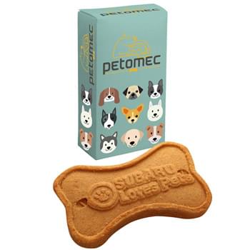 Logo Dog Cookie in Full Color Box