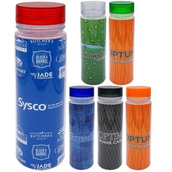 Clear View 18 oz. Full Color Insert Bottle