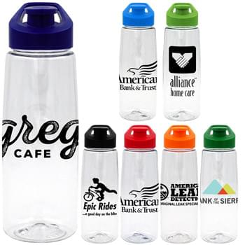 Easy Pour 25 oz. Clear Contour Bottle