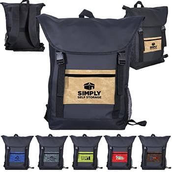 Watermark Pocket Strap Backpack