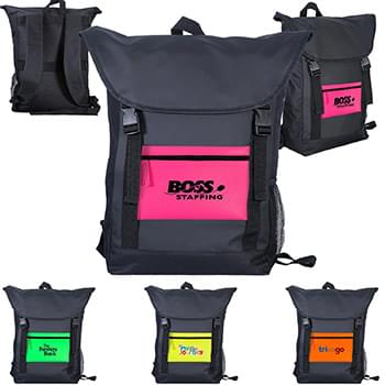 Neon Pocket Strap Backpack
