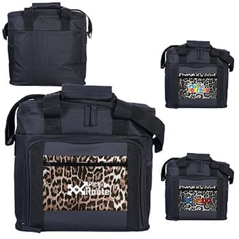 Leopard Pocket Cooler Bag