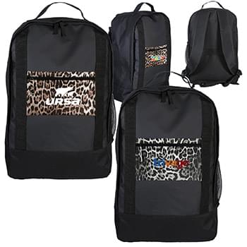 Leopard Pocket Backpack