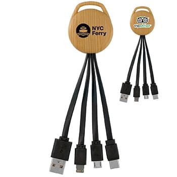 Bamboo Vivid 3-in-1 Charging Cable