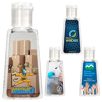 Full Color Trapezoid Hand Sanitizer
