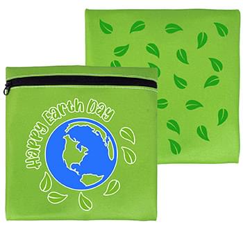 Full Color Reusable Food Storage Pouch-Earth Day