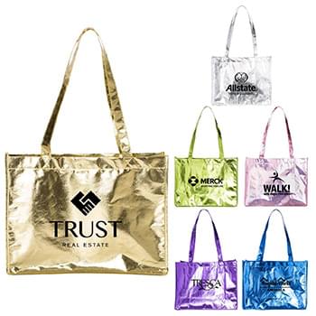 Metallic Large Tote