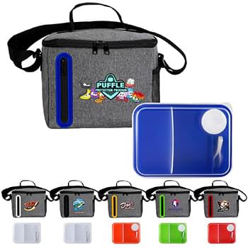 On The Go Oval Cooler Lunch Set