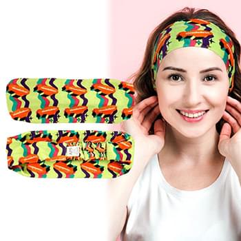 Velvety Full Color Stretchy Headband