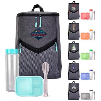 V Line Cooler Backpack Ultimate Lunch & Drink Set