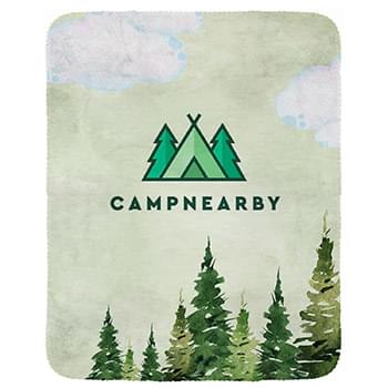 Mountain Velvety Recycled Plush Blanket