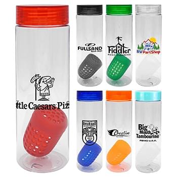 Clear View 24 oz. Recycled Bottle with Floating Infuser
