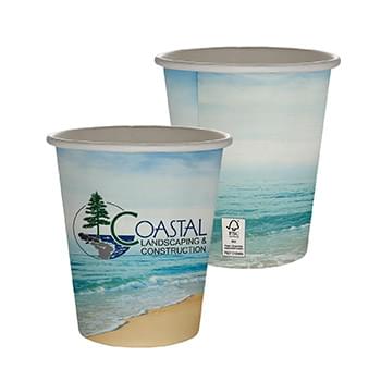 10 oz. Full Color Seaside Paper Cup