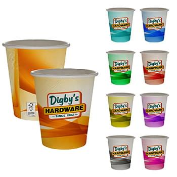 10 oz. Full Color Groovy Paper Cup