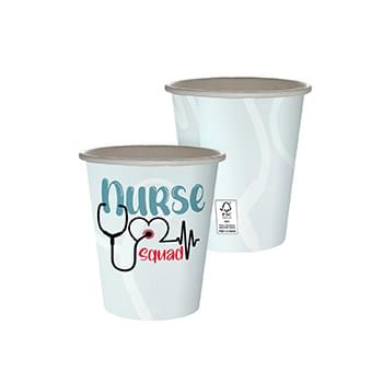 10 oz. Healthcare Full Color Paper Cup