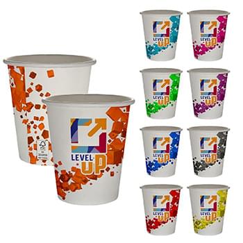 10 oz. Full Color Floating Cubes Paper Cup