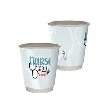 10 oz. Healthcare Full Color Insulated Paper Cup