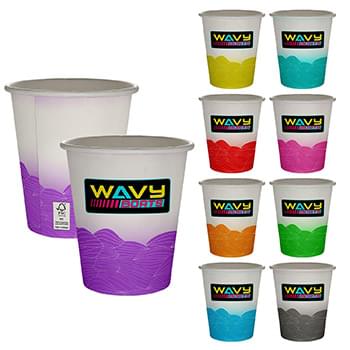 10 oz. Full Color Turbulent Waves Paper Cup